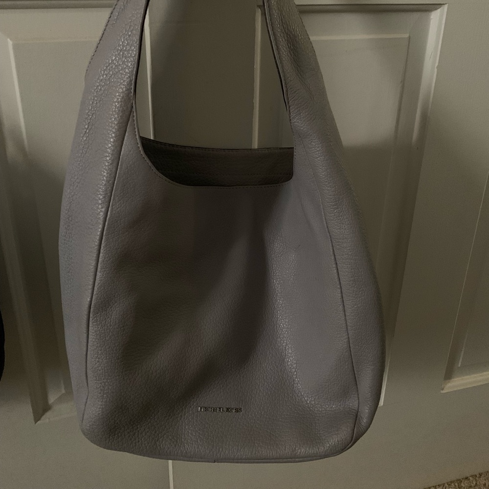 Michael Kors dove gray handbag and wallet